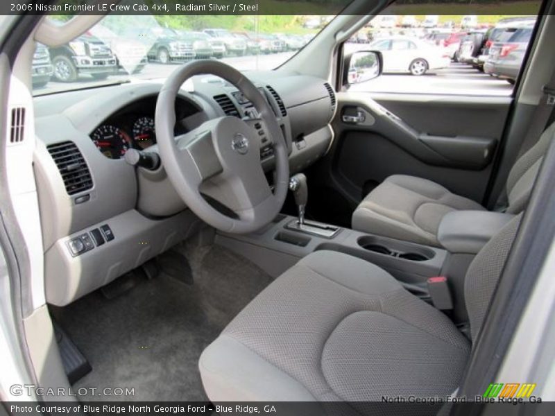 Radiant Silver / Steel 2006 Nissan Frontier LE Crew Cab 4x4
