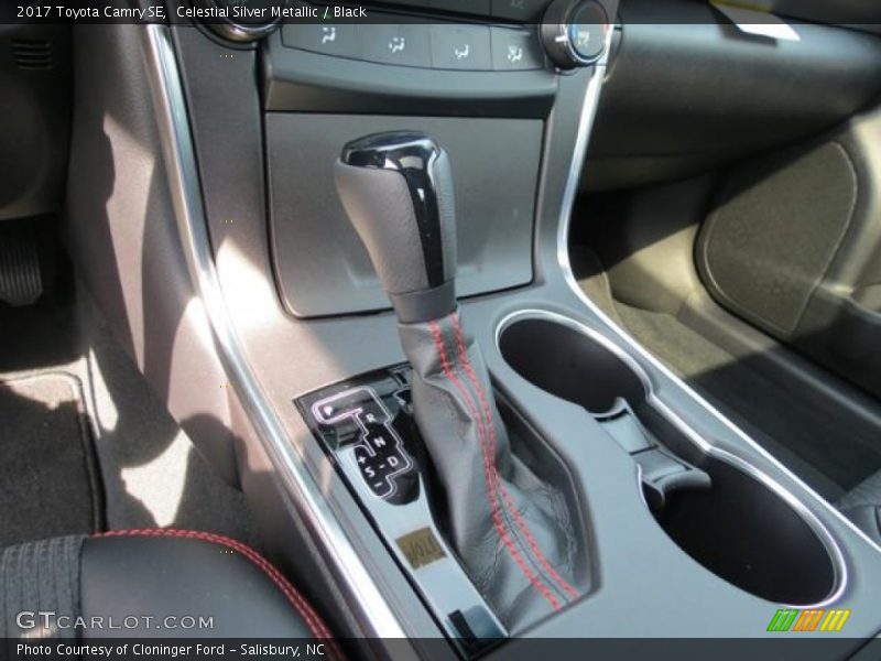 Celestial Silver Metallic / Black 2017 Toyota Camry SE