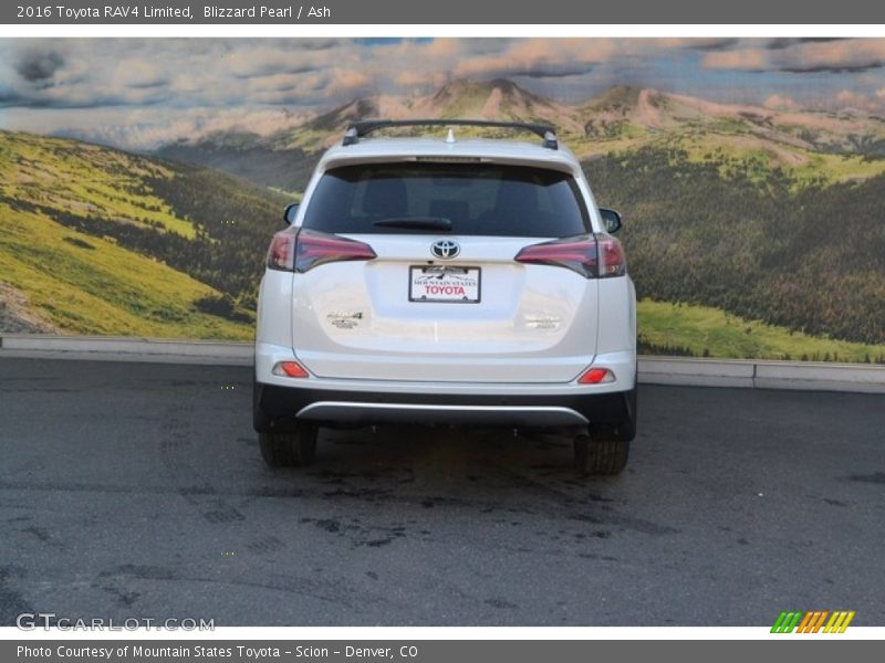 Blizzard Pearl / Ash 2016 Toyota RAV4 Limited