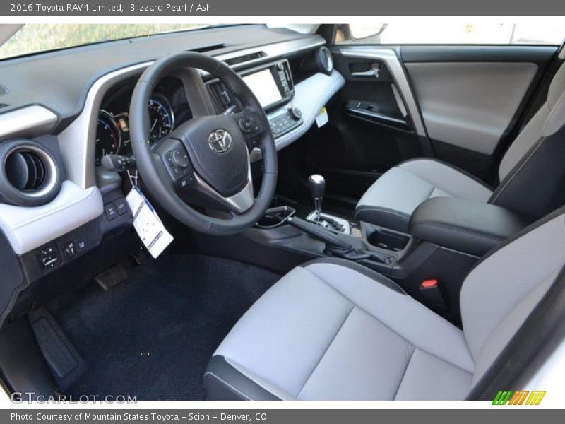 Blizzard Pearl / Ash 2016 Toyota RAV4 Limited