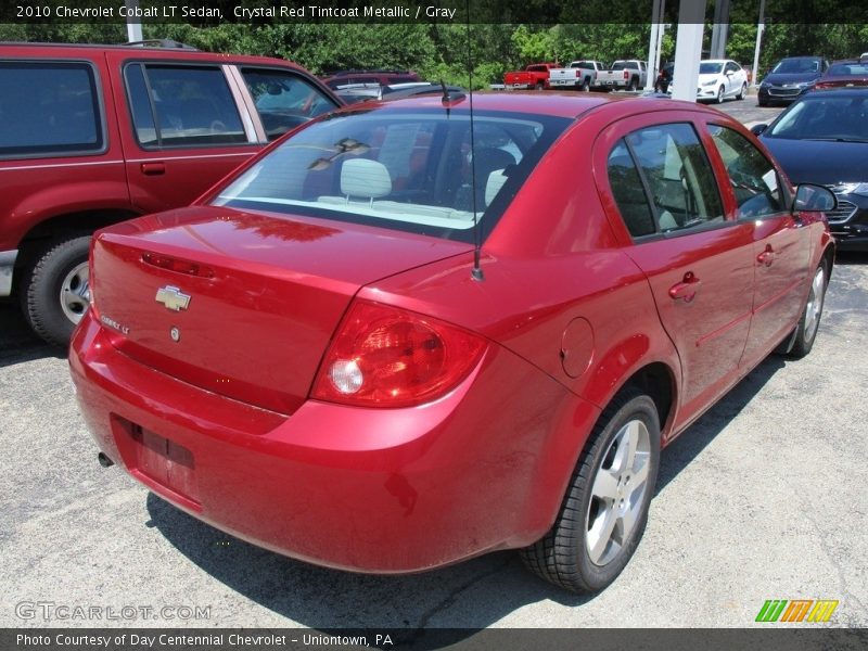 Crystal Red Tintcoat Metallic / Gray 2010 Chevrolet Cobalt LT Sedan