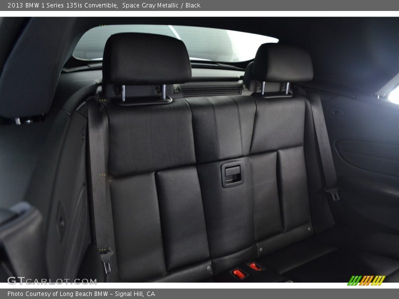 Space Gray Metallic / Black 2013 BMW 1 Series 135is Convertible