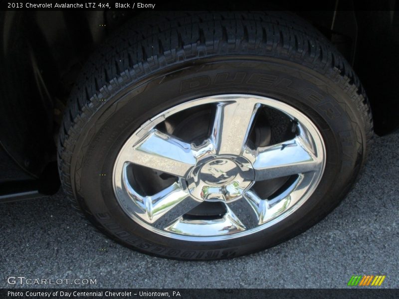 Black / Ebony 2013 Chevrolet Avalanche LTZ 4x4