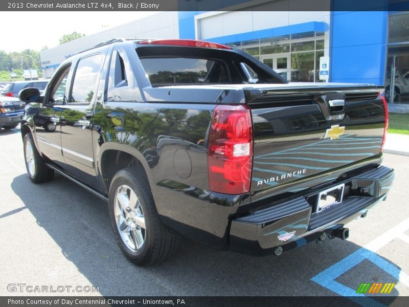 Black / Ebony 2013 Chevrolet Avalanche LTZ 4x4