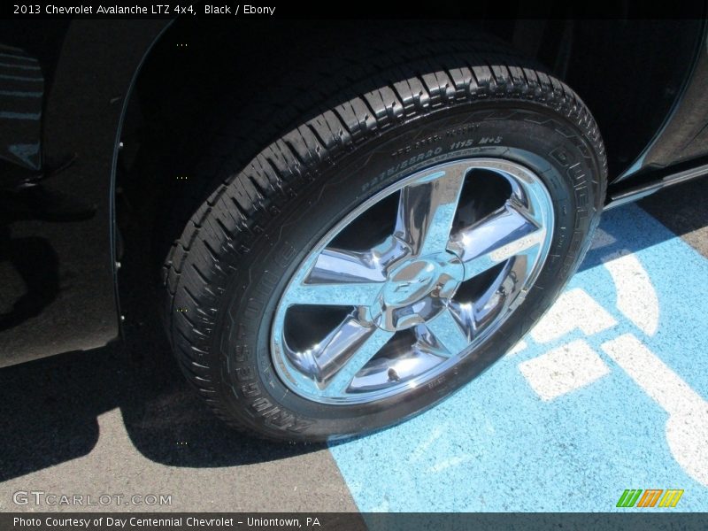 Black / Ebony 2013 Chevrolet Avalanche LTZ 4x4