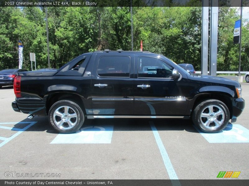 Black / Ebony 2013 Chevrolet Avalanche LTZ 4x4