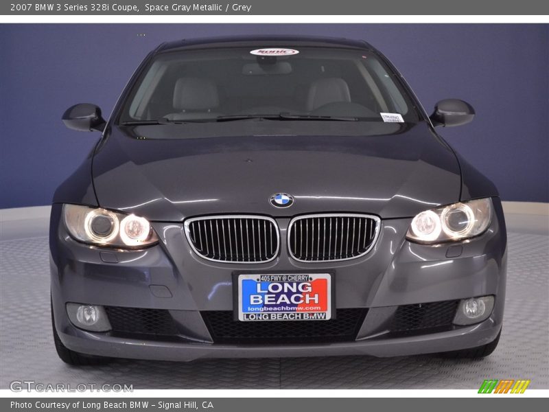 Space Gray Metallic / Grey 2007 BMW 3 Series 328i Coupe