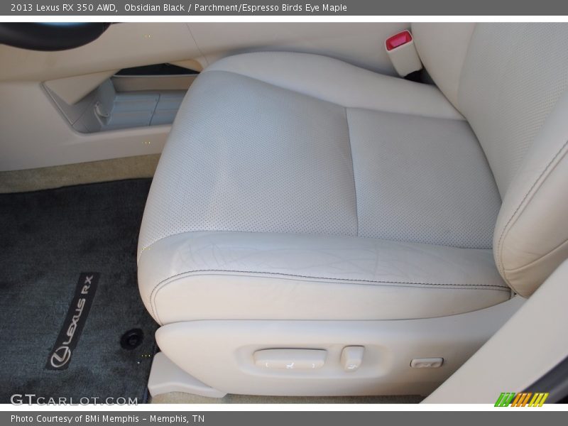 Obsidian Black / Parchment/Espresso Birds Eye Maple 2013 Lexus RX 350 AWD