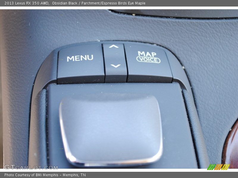 Obsidian Black / Parchment/Espresso Birds Eye Maple 2013 Lexus RX 350 AWD