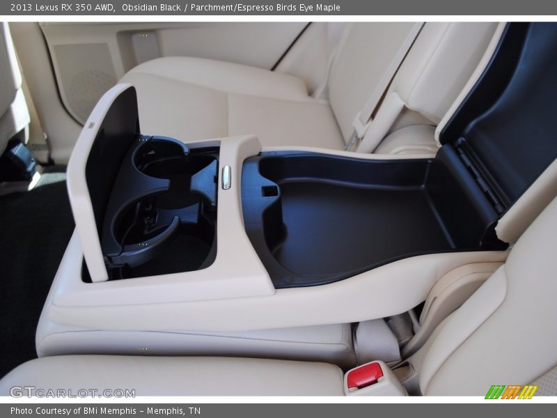 Obsidian Black / Parchment/Espresso Birds Eye Maple 2013 Lexus RX 350 AWD