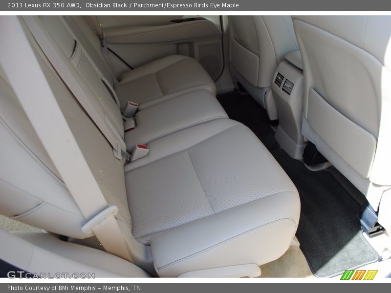 Obsidian Black / Parchment/Espresso Birds Eye Maple 2013 Lexus RX 350 AWD