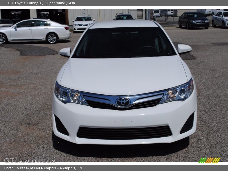 Super White / Ash 2014 Toyota Camry LE