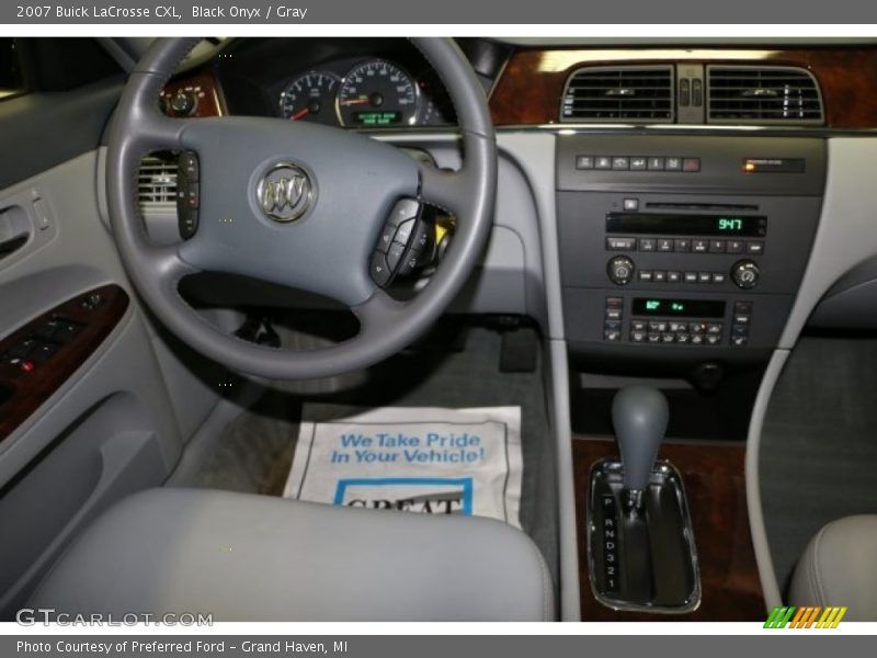 Black Onyx / Gray 2007 Buick LaCrosse CXL