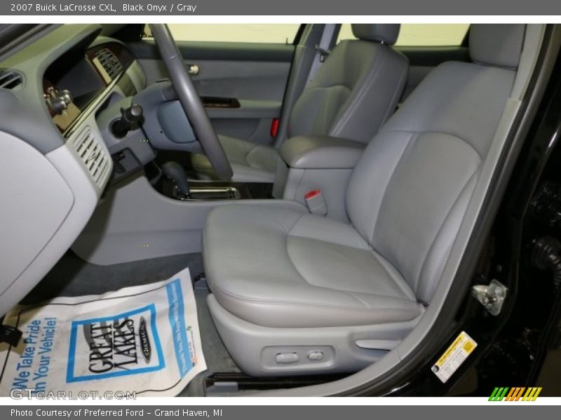 Black Onyx / Gray 2007 Buick LaCrosse CXL