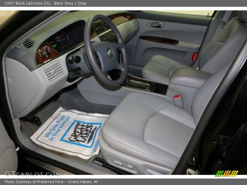 Black Onyx / Gray 2007 Buick LaCrosse CXL
