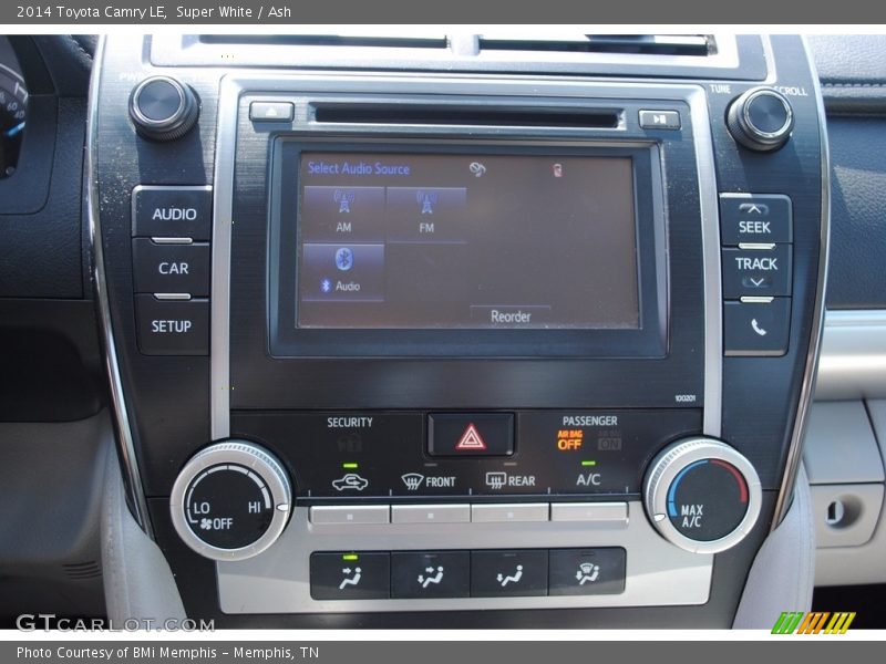 Super White / Ash 2014 Toyota Camry LE