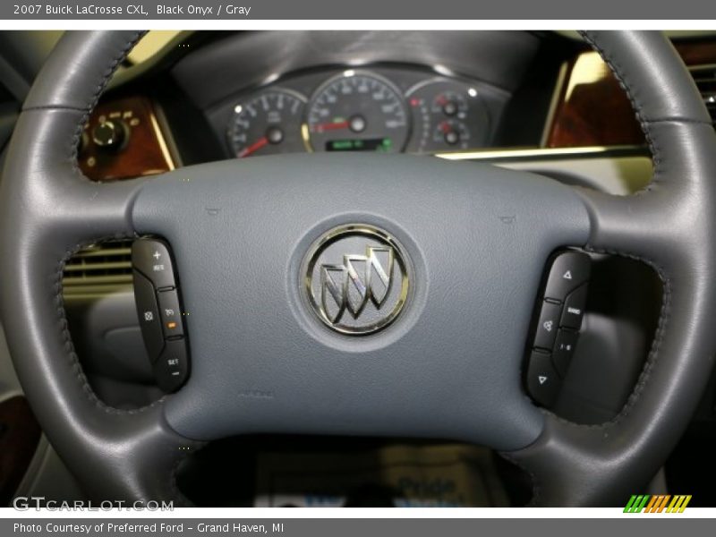 Black Onyx / Gray 2007 Buick LaCrosse CXL