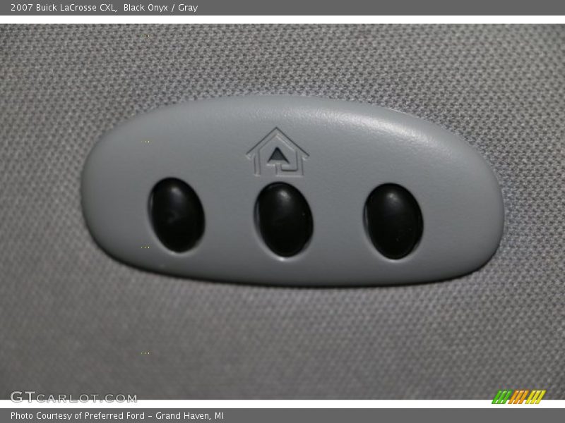 Black Onyx / Gray 2007 Buick LaCrosse CXL
