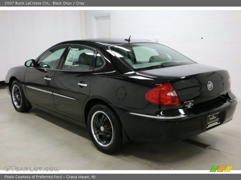 Black Onyx / Gray 2007 Buick LaCrosse CXL