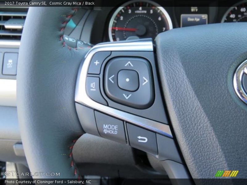 Controls of 2017 Camry SE