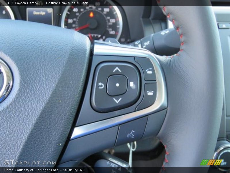 Controls of 2017 Camry SE