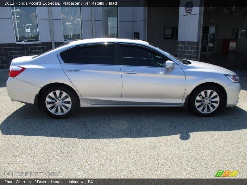 Alabaster Silver Metallic / Black 2013 Honda Accord EX Sedan