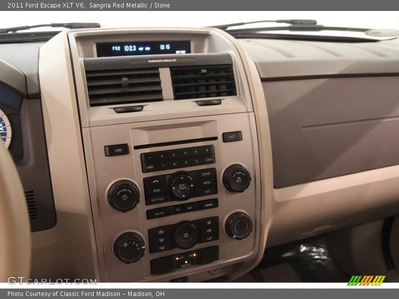 Sangria Red Metallic / Stone 2011 Ford Escape XLT V6