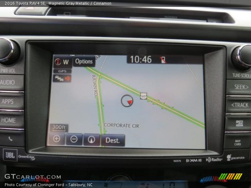 Magnetic Gray Metallic / Cinnamon 2016 Toyota RAV4 SE