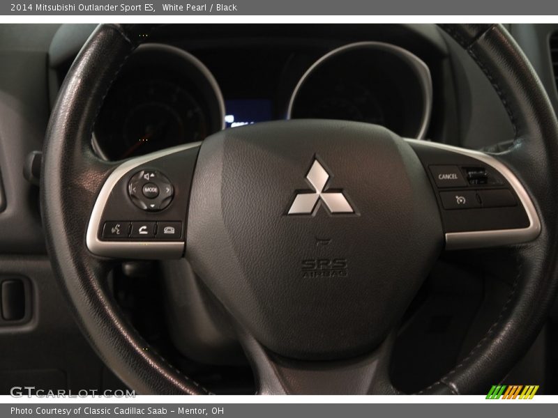 White Pearl / Black 2014 Mitsubishi Outlander Sport ES