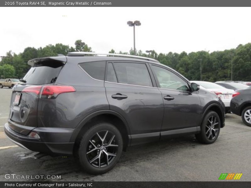 Magnetic Gray Metallic / Cinnamon 2016 Toyota RAV4 SE