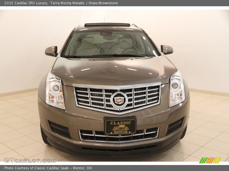 Terra Mocha Metallic / Shale/Brownstone 2015 Cadillac SRX Luxury