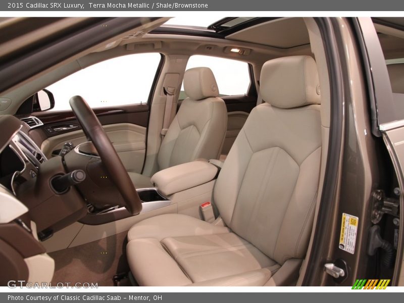 Terra Mocha Metallic / Shale/Brownstone 2015 Cadillac SRX Luxury