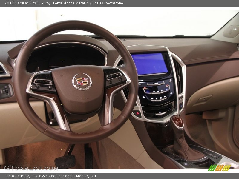 Terra Mocha Metallic / Shale/Brownstone 2015 Cadillac SRX Luxury