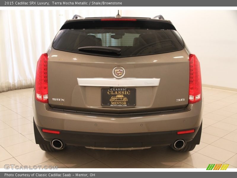 Terra Mocha Metallic / Shale/Brownstone 2015 Cadillac SRX Luxury