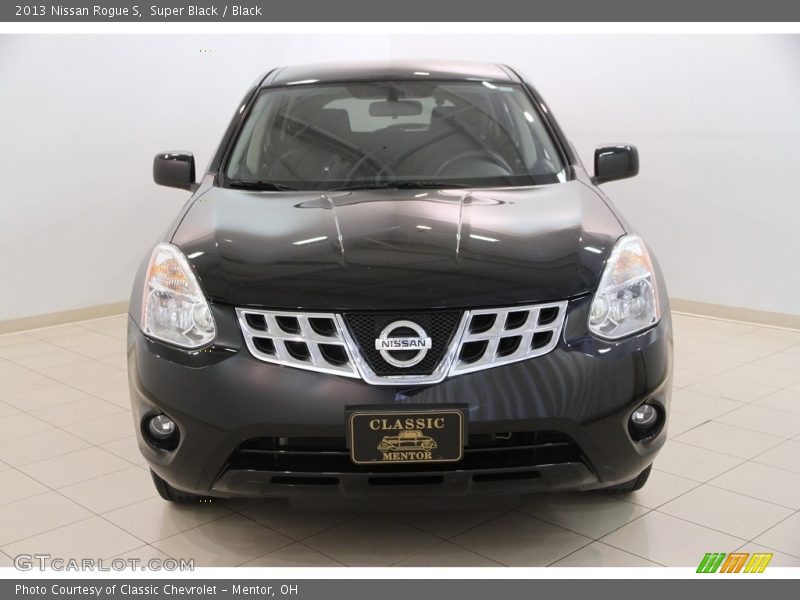 Super Black / Black 2013 Nissan Rogue S