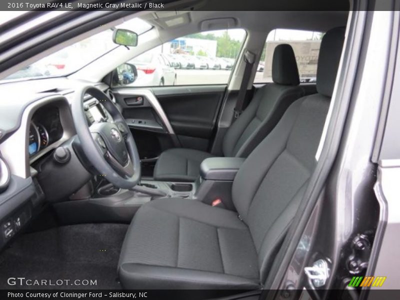 Magnetic Gray Metallic / Black 2016 Toyota RAV4 LE