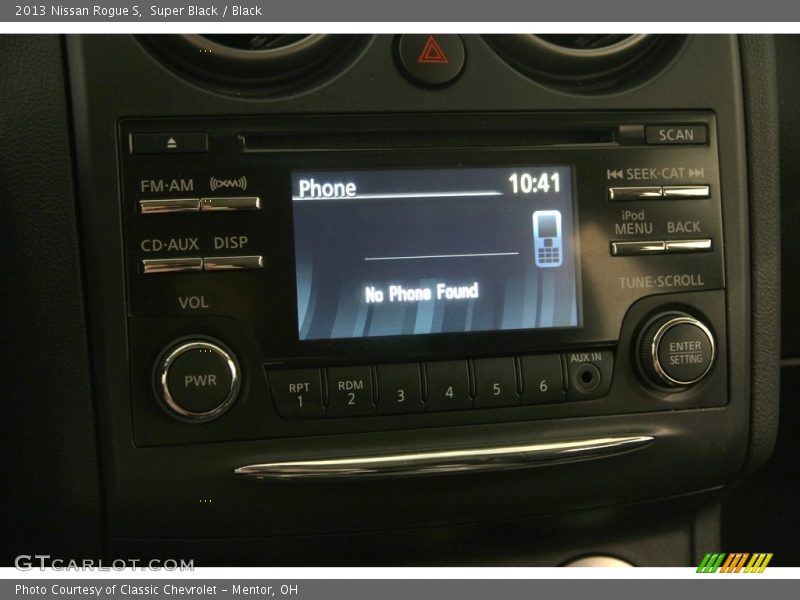 Super Black / Black 2013 Nissan Rogue S