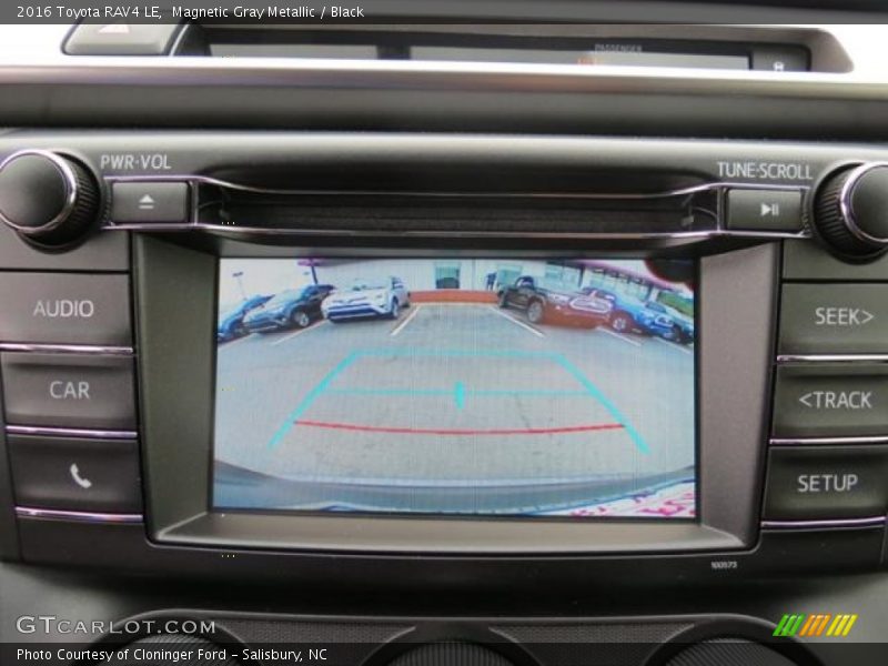 Magnetic Gray Metallic / Black 2016 Toyota RAV4 LE
