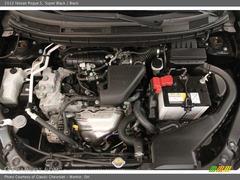 Super Black / Black 2013 Nissan Rogue S