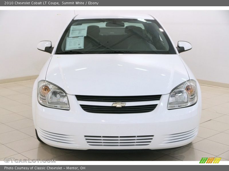 Summit White / Ebony 2010 Chevrolet Cobalt LT Coupe