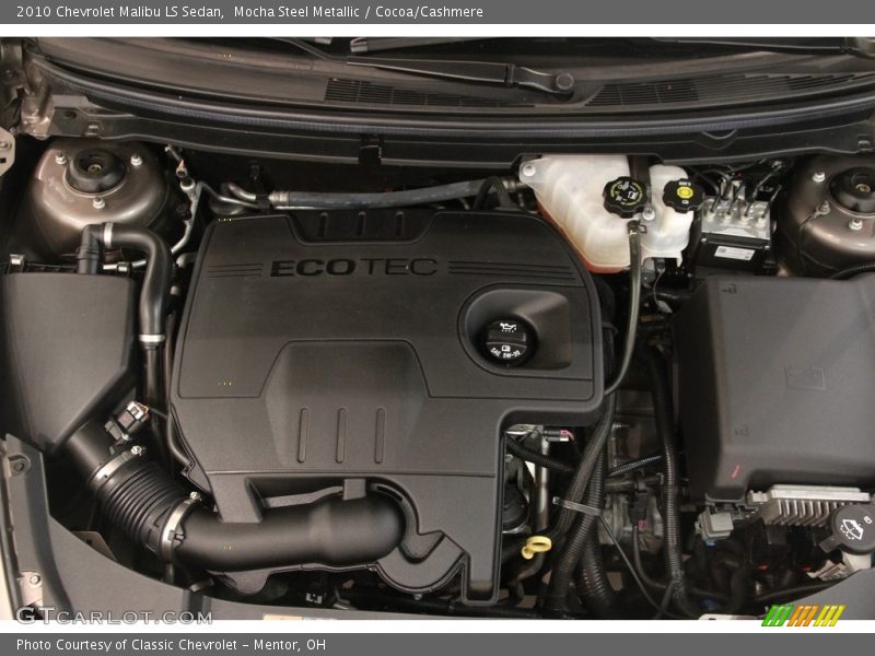 Mocha Steel Metallic / Cocoa/Cashmere 2010 Chevrolet Malibu LS Sedan