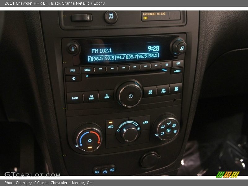 Black Granite Metallic / Ebony 2011 Chevrolet HHR LT
