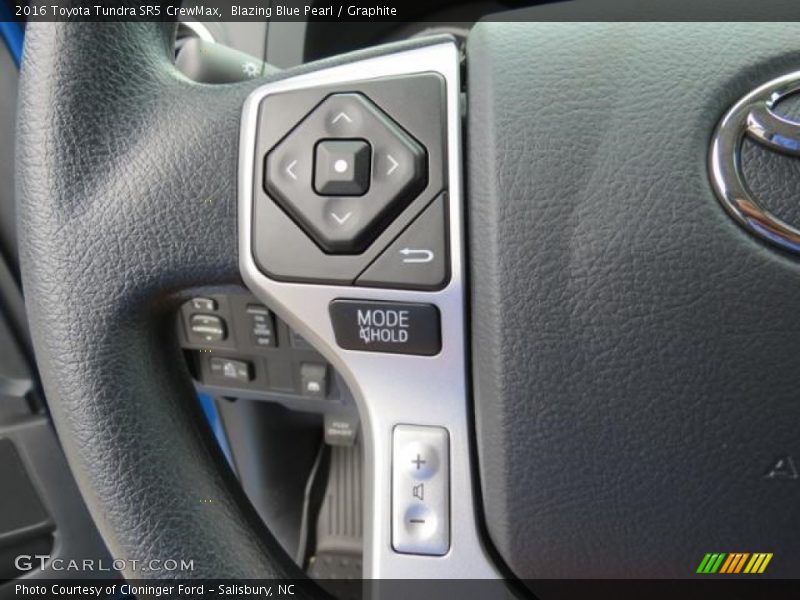 Controls of 2016 Tundra SR5 CrewMax
