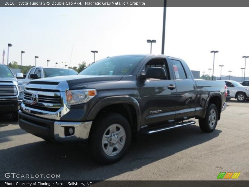 Magnetic Gray Metallic / Graphite 2016 Toyota Tundra SR5 Double Cab 4x4