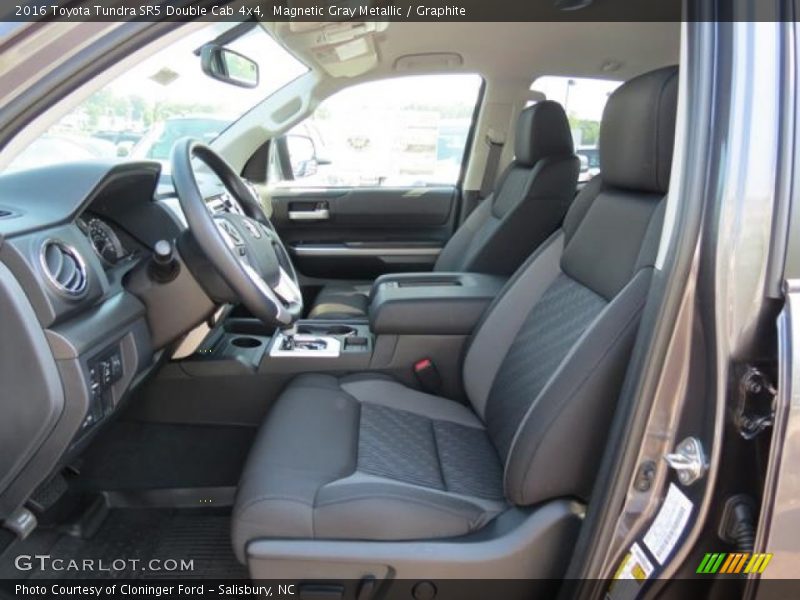 Magnetic Gray Metallic / Graphite 2016 Toyota Tundra SR5 Double Cab 4x4