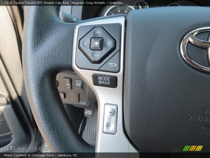 Magnetic Gray Metallic / Graphite 2016 Toyota Tundra SR5 Double Cab 4x4