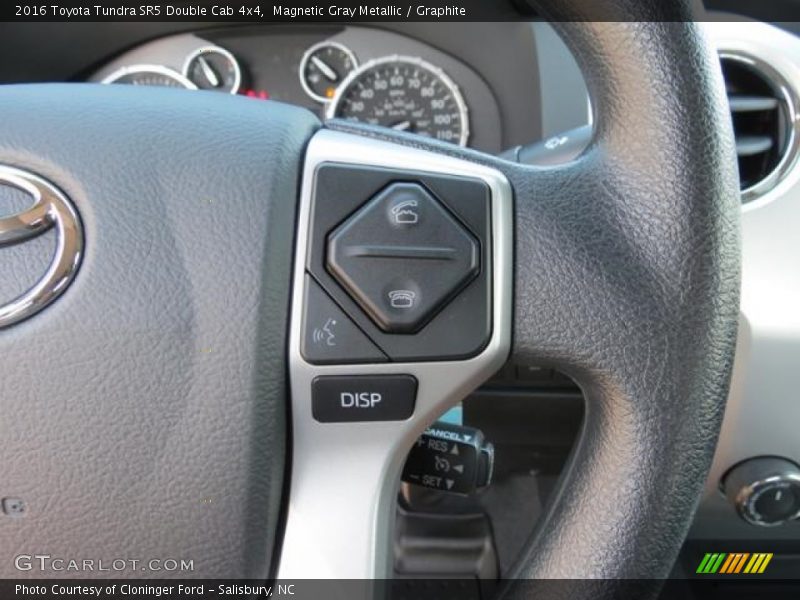 Magnetic Gray Metallic / Graphite 2016 Toyota Tundra SR5 Double Cab 4x4