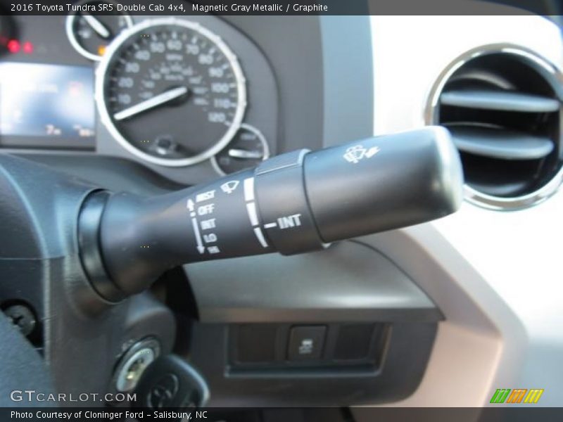 Magnetic Gray Metallic / Graphite 2016 Toyota Tundra SR5 Double Cab 4x4