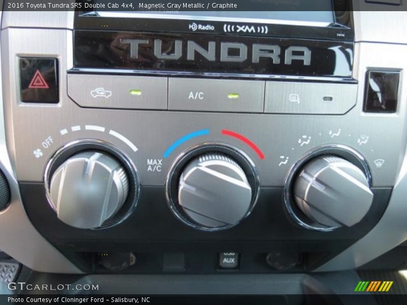 Magnetic Gray Metallic / Graphite 2016 Toyota Tundra SR5 Double Cab 4x4