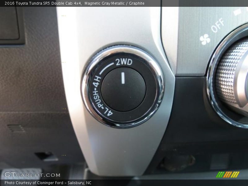 Magnetic Gray Metallic / Graphite 2016 Toyota Tundra SR5 Double Cab 4x4